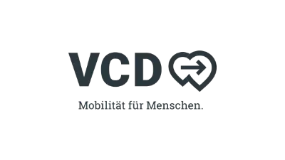 VCD Mobilität für Menschen Logo schwarz-weiss VCD Mobilität für Menschen Logo schwarz-weiss